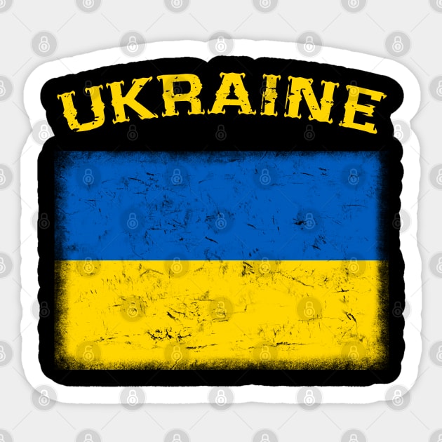 UKRAINE Sticker by Andreeastore  